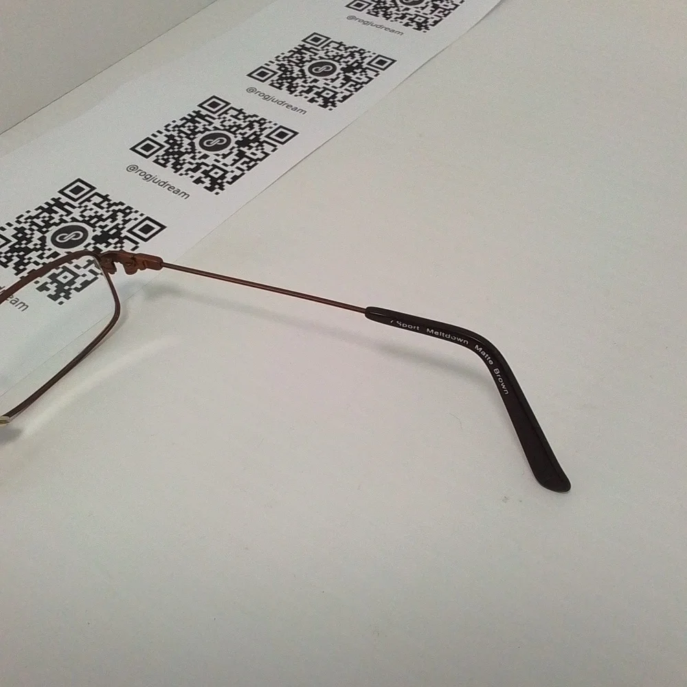 Y-SPORT matte brown FRAME Glasses
